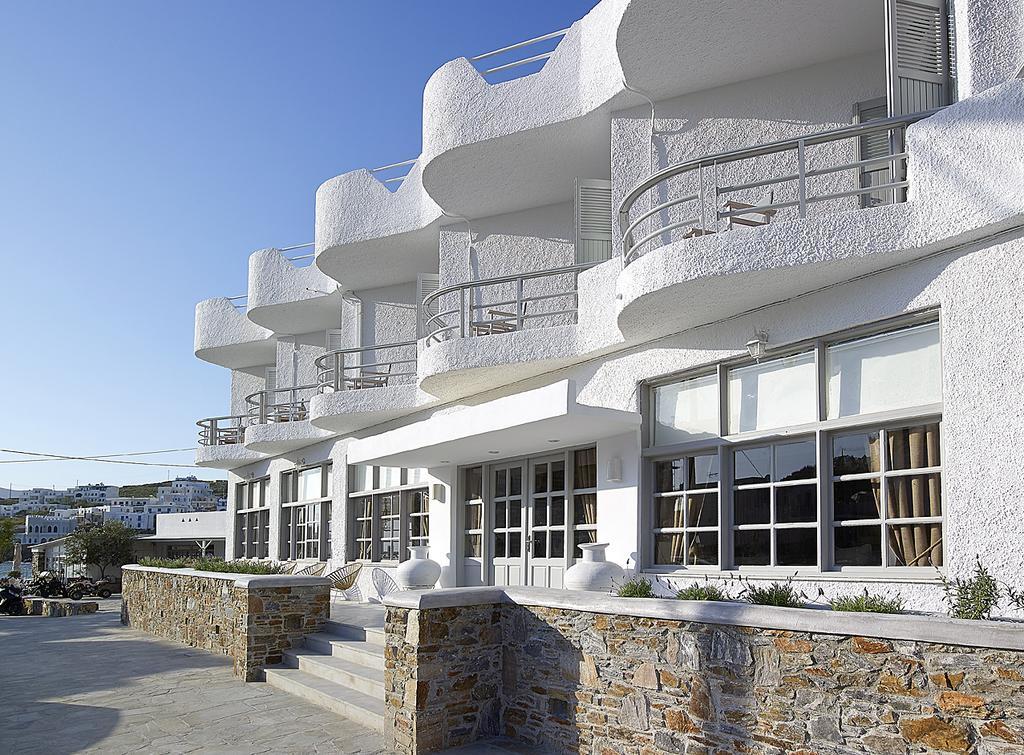 Kythnos Bay Hotel Loutrá Exterior foto